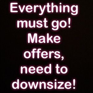 Please bundle, buy, offer!!!